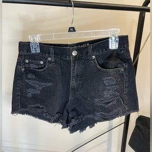 American Eagle Black Jean shorts